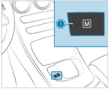Mercedes-Benz GLC. Manual gearshifting