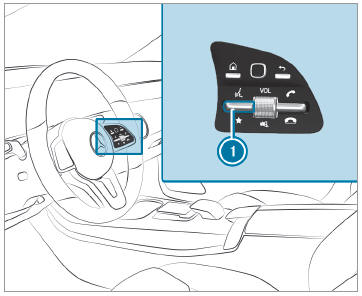 Mercedes-Benz GLC. Starting the Voice Control System