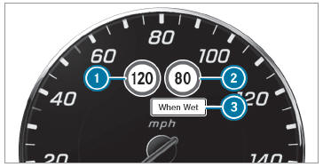 Mercedes-Benz GLC. Traffic Sign Assist