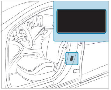 Mercedes-Benz GLC. Vehicle identification plate, VIN and engine number overview