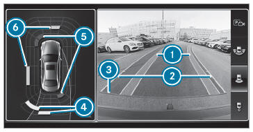 Mercedes-Benz GLC. Vehicles with Parking Assist PARKTRONIC